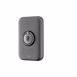 Cellularline Wireless Power Bank MAG 5000, 5000 mAh, Carica wireless, Nero