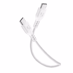 Cellularline Power Cable for Tablet 200cm - USB-C to USB-C, 2 m, USB C, USB C, Bianco