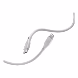 Cellularline Soft cable 120 cm - USB-C to Lightning, 1,2 m, Lightning, USB C, Maschio, Maschio, Grigio