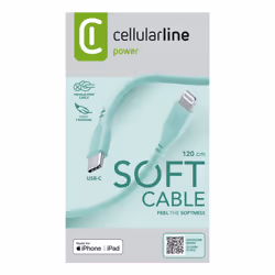 Cellularline Soft cable 120 cm - USB-C to Lightning - Vista aggiuntiva 5