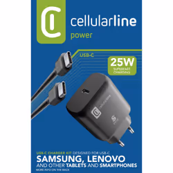 Cellularline USB-C Charger Kit Super Fast Charge PD 25W - Vista aggiuntiva 2