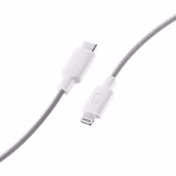 Cellularline Stylecolor Cable 100cm - USB-C to Lightning, 1 m, Lightning, USB C, Maschio, Maschio, Bianco