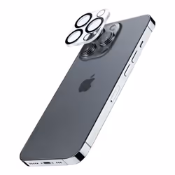 Cellularline Camera Lens - iPhone 14 Pro / 14 Pro Max, Protezione dell'obiettivo, Trasparente, Vetro temperato, Apple, iPhone ...