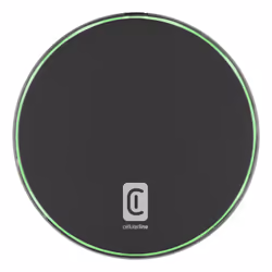 Cellularline Fast Pad, Interno, Carica wireless, 1,6 m, Nero