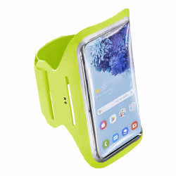 Cellularline Armband Fitness - Universale, Fascia da braccio, Ogni marca, 17 cm (6.7"), Lime