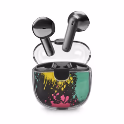 Music Sound Drip, True Wireless Stereo (TWS), Musica e Chiamate, Auricolare, Multicolore