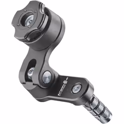 Interphone Quiklox Supporto per foro testa sterzo tra 13 mm e 25,4 mm (1/2'-1'), nero