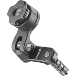 Interphone Quiklox Supporto per foro testa sterzo tra 13 mm e 25,4 mm (1/2'-1'), nero
