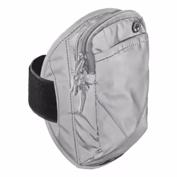 Cellularline Armband Pocket - Universale, Fascia da braccio, Ogni marca, Nero, Argento