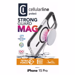 Cellularline Tetra Force Strong Guard Mag - iPhone 15 Pro