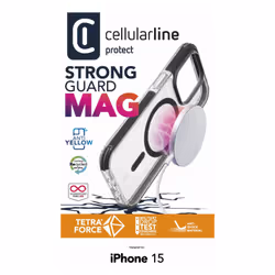 Cellularline Tetra Force Strong Guard Mag - iPhone 15