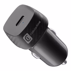 Cellularline USB-C Car Power 20W, Auto, Accendisigari, Nero