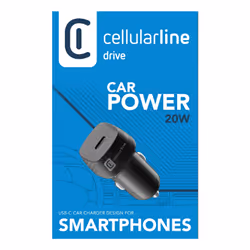 Cellularline USB-C Car Power 20W