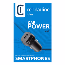 Cellularline USB Car Charger 12W