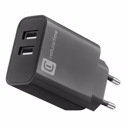 Cellularline MULTIPOWER 24W, Interno, AC, Nero