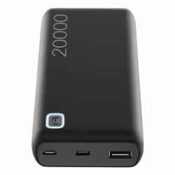 Cellularline Power Bank ESSENCE IT 20000, 20000 mAh, Ioni di Litio, 12 W, Nero
