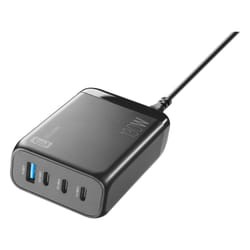 Cellularline MULTIPOWER DESK GAN 130W Caricabatterie da rete 130W con 4 porte ultra-compatto con tecnologia GAN
