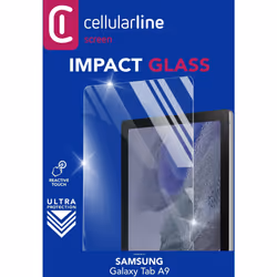 Cellularline Impact Glass - Galaxy Tab A9 (2024)