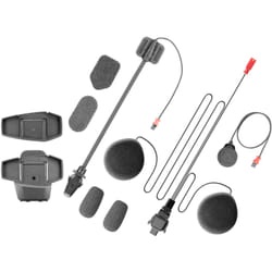 Interphone UCOM 8R Kit audio di ricambio, nero