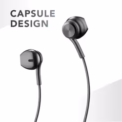 Music Sound Capsule Earphones Auricolare con design a capsula e connettore USB-C