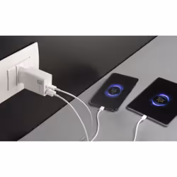 Cellularline Multiport Charger PD 20W Caricabatterie 20W con porta USB-A e USB-C