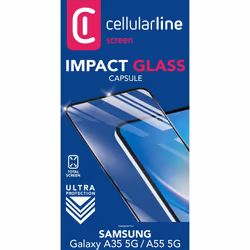 Cellularline Impact Glass Capsule - Galaxy A35/A55 5G