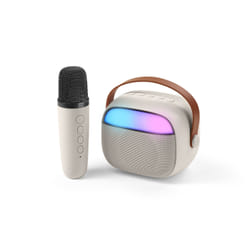 Tech Pop BTSPKKARAOKEMINIW altoparlante portatile e per feste Altoparlante portatile mono Bianco 5 W