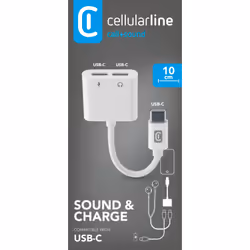 Cellularline Sound Charge Usb-c/Usb-c - Vista aggiuntiva 2