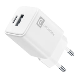 Cellularline Multipower Dual Port 30W - Smartphone, tablet e laptop