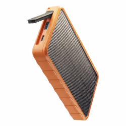 Cellularline Power bank SOLAR Caricabatterie Portatile 10000mAh con pannello solare, 10000 mAh, Ioni di Litio, Bianco