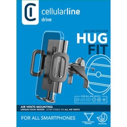 Cellularline Hug Fit Supporto smartphone da auto per bocchette