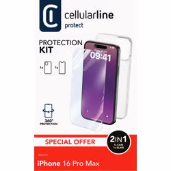 Cellularline Protection Kit - iPhone 16 Pro Max - Vista aggiuntiva 5