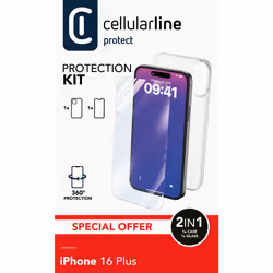 Cellularline Protection Kit - iPhone 16 Plus - Vista aggiuntiva 5