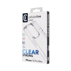 Cellularline Clear Strong - iPhone 16 Pro Max