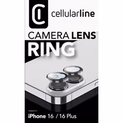 Cellularline Camera Lens Ring - iPhone 16/16 Plus