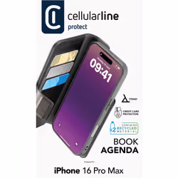Cellularline Book Agenda - iPhone 16 Pro Max - Vista aggiuntiva 4