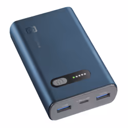 Cellularline Fast PD 10000 Caricabatterie Portatile Fast PD 10000mAh, 10000 mAh, Ioni di Litio, Power Delivery, Blu