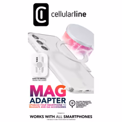 Cellularline Ring Magnetico Universale Bianco - Vista aggiuntiva 4