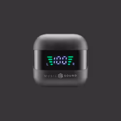 Music Sound BTMSTWSSPARKK cuffia e auricolare True Wireless Stereo (TWS) In-ear Musica e Chiamate Bluetooth Nero - Vista aggiuntiva 2