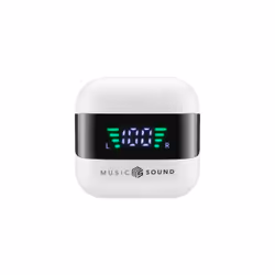 Music Sound BTMSTWSSPARKW cuffia e auricolare True Wireless Stereo (TWS) In-ear Musica e Chiamate Bluetooth Bianco - Vista aggiuntiva 2