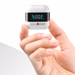 Music Sound BTMSTWSSPARKW cuffia e auricolare True Wireless Stereo (TWS) In-ear Musica e Chiamate Bluetooth Bianco - Vista aggiuntiva 3