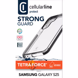 Cellularline Tetra Force Strong Guard - Galaxy S25 - Vista aggiuntiva 5