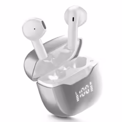 Cellularline Core Pro Auricolari Bluetooth con custodia di ricarica, display LED e funzione ENC, True Wireless Stereo (TWS),  ...