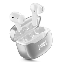 Cellularline Key Pro Auricolari Bluetooth con custodia di ricarica, display LED e funzione ENC