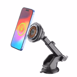 Cellularline Freeze Mag Qi2 Wireless Holder Supporto auto magnetico con tecnologia Qi2 e sistema di raffreddamento - Vista aggiuntiva 3