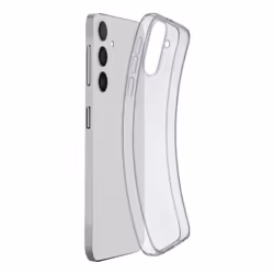 Cellularline Fine - Galaxy A36/A56 Cover in gomma morbida ultra sottile e trasparente