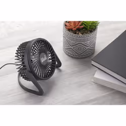 Tech Pop Desk Breeze Ventilatore portatile con cavo usb integrato