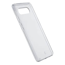 Cellularline Clear Strong - Pixel 9A Custodia rigida con bordi in gomma con tecnologia antibatterica integrata