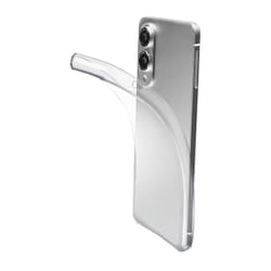 Cellularline Fine - Galaxy S25 Edge Cover in gomma morbida ultra sottile e trasparente