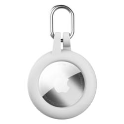 Cellularline Soft Shell Custodia in silicone morbido e resistente per AirTag e Tracy Tag. Con ring integrato per un aggancio pratico a zaini, borse e oggetti personali.